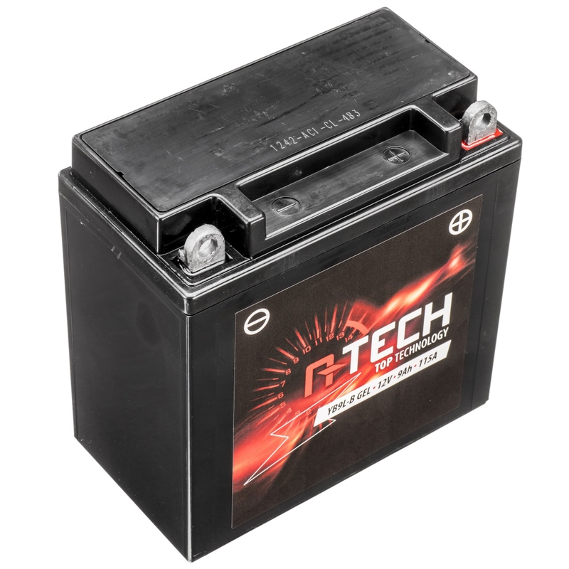 Gelová baterie A-TECH 12V, YB9L-B, 9Ah, 115A, bezúdržbová