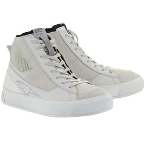 Dámské boty na motorku Alpinestars Stella Stated Podium bílo-šedé