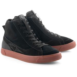 Boty na motorku Alpinestars Stated černo-guma