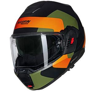 Překlápěcí helma na motorku Nolan N120-1 Omocromo N-COM 345