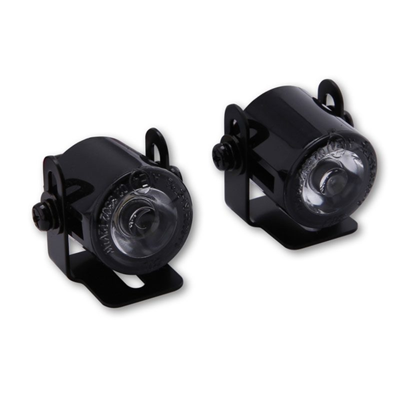Parkovací světlo Highsider Smart LED 24.7 mm kulaté černé