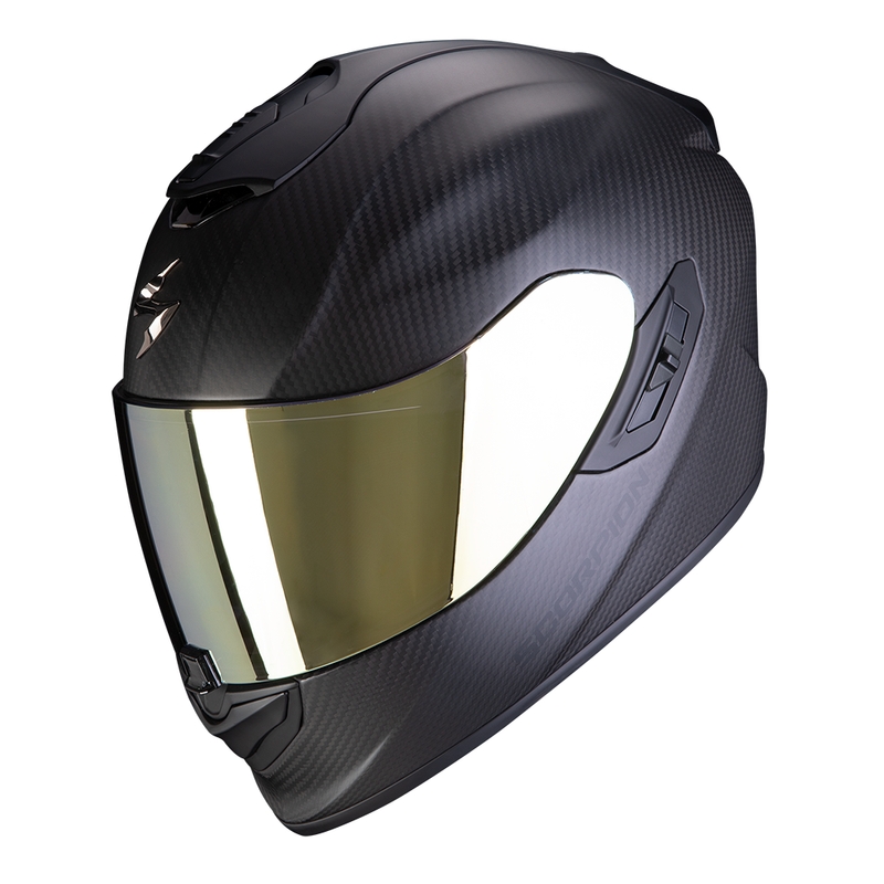 Integrální přilba na motorku Scorpion EXO-1400 EVO II CARBON AIR černá matná - II. jakost