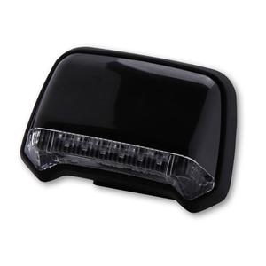 Zadní světlo na motorku Highsider Smart LED pro montáž na blatník černé
