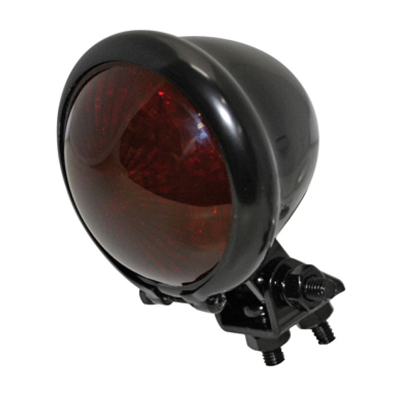 Zadní světlo na motorku Highsider Smart Bates Style LED černé