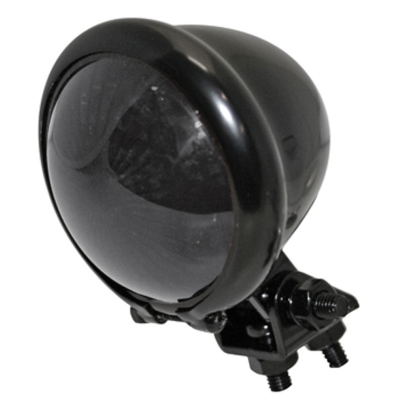 Zadní světlo na motorku Highsider Smart Bates Style LED černo-kouřové