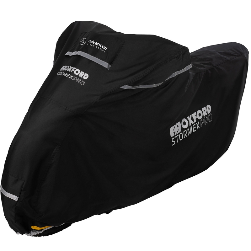 Plachta na motorku Oxford Stormex Pro černá