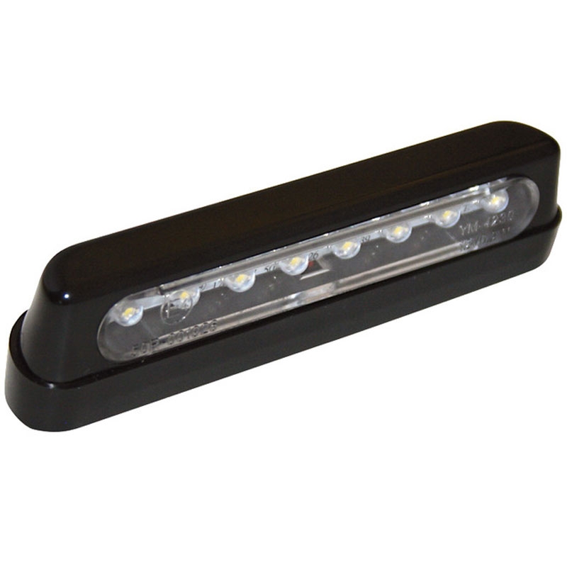 Osvětlení SPZ Highsider Smart LED černo-kouřové