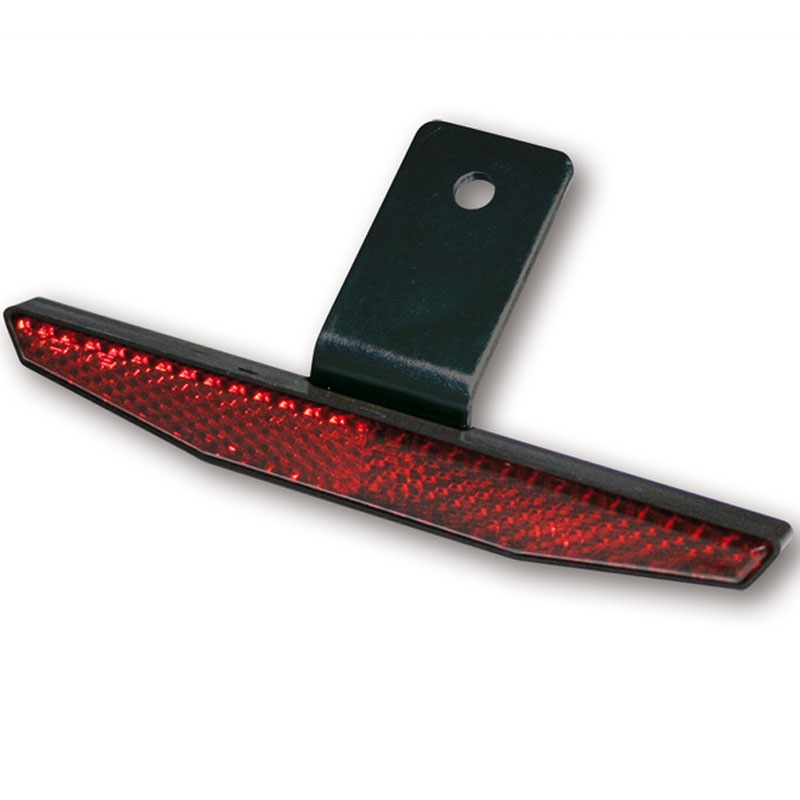 Odrazka Highsider Smart s držákem 125 x 18 mm červená
