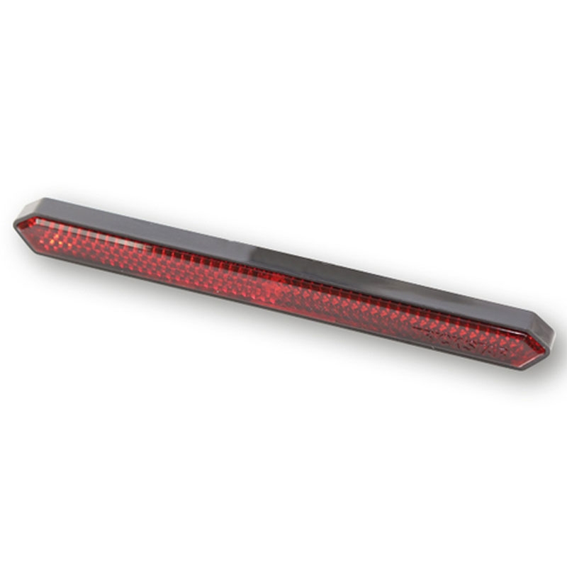 Odrazka Highsider Smart se samolepící fólií 132 x 13 mm červená