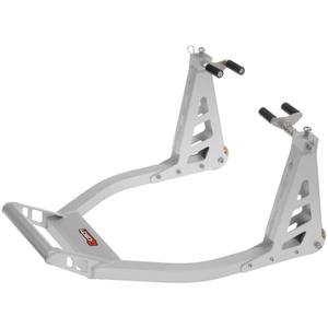 Stojan na motocykl Q-TECH přední hliníkový stříbrný