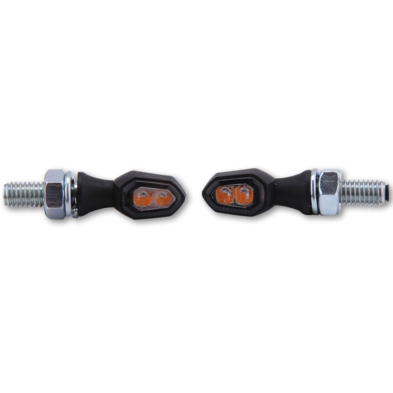 Blinkry na motorku Highsider Smart Crumb LED černo-kouřové