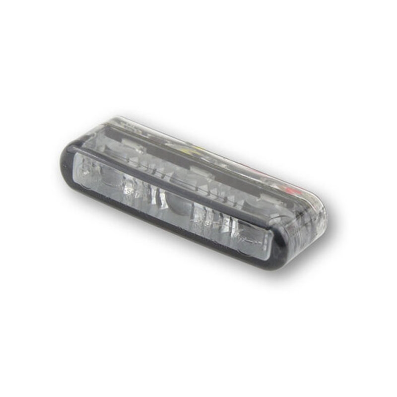 Zadní světlo na motorku Highsider Smart Shorty 2 Pro kouřově šedé