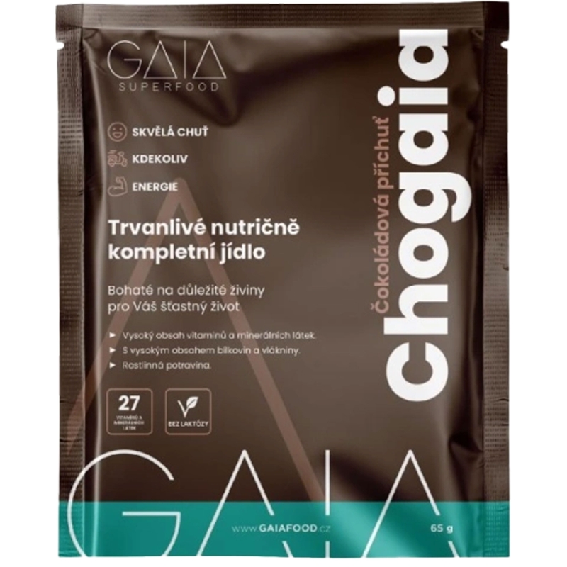Instantní jídlo GAIA Chogaia 1x65g čokoláda