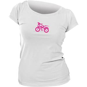 Dámské triko nanosilver® MOTOLADY bílé