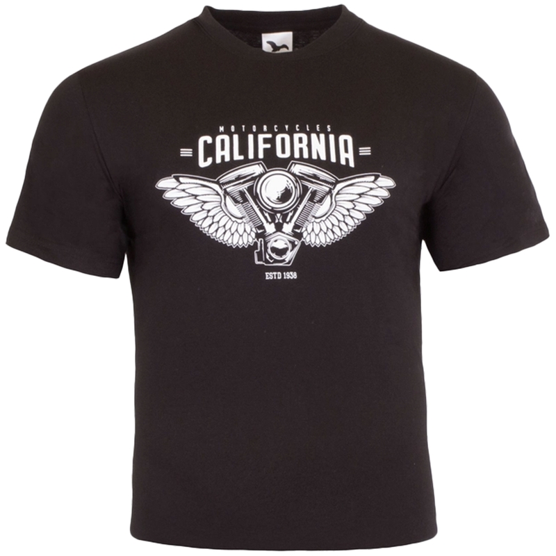 Triko RSA Motorcycles California černé