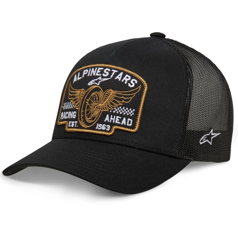 Kšiltovka Alpinestars Heritage Patcher černo-černá