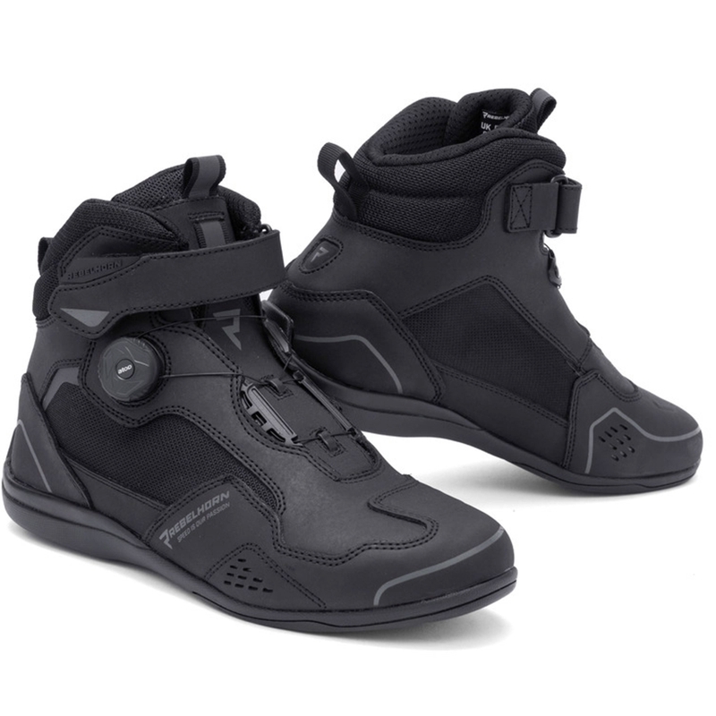 Boty na motorku Rebelhorn Spark II černé