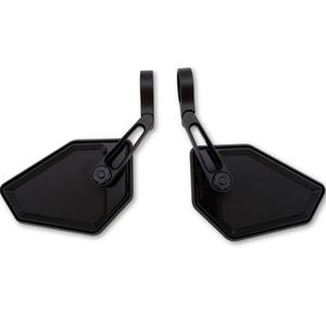 Zrcátka na konce řídítek Highsider Nova-Race černé 2 ks