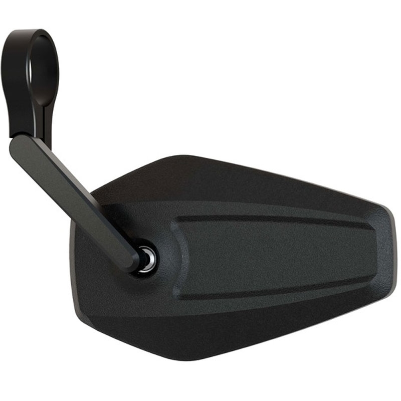 Zrcátko na konce řídítek Highsider Booster 2 EVO krátké černé