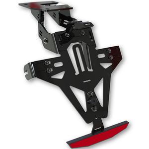 Držák SPZ s osvětlením Highsider Akron RS PRO KTM 690 SUPERMOTO a 690 ENDURO černý