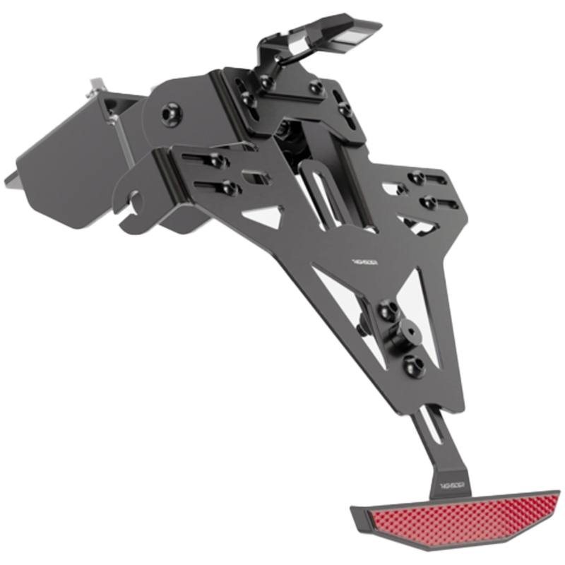 Držák SPZ s osvětlením Highsider Akron RS PRO Kawasaki ER-6 F,N černý