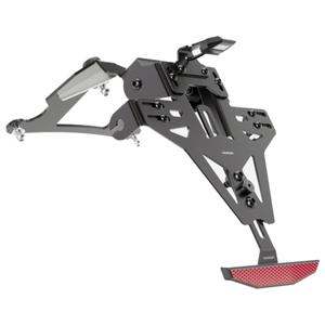 Držák SPZ s osvětlením Highsider Akron RS PRO Kawasaki Z750, Z1000 černý