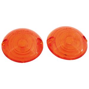 Sklo blinkru na motorku Highsider Smart Ochsenaugen oranžové