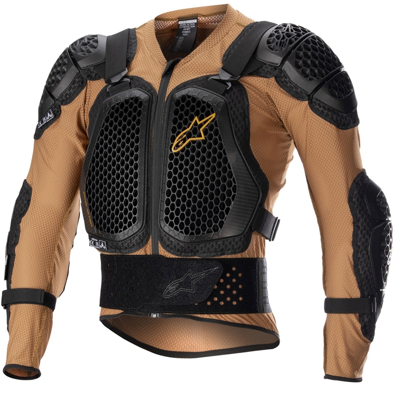 Chránič těla Alpinestars Bionic Action 2 černo-hnědý