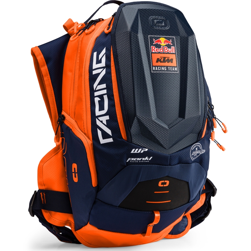 Hydratační batoh KTM Red Bull Racing Dakar modro-oranžový