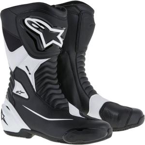 Boty na motorku Alpinestars SMX-S černo-bílé