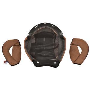Interiér do helmy Cassida Oxygen 2.0 černo hnědý