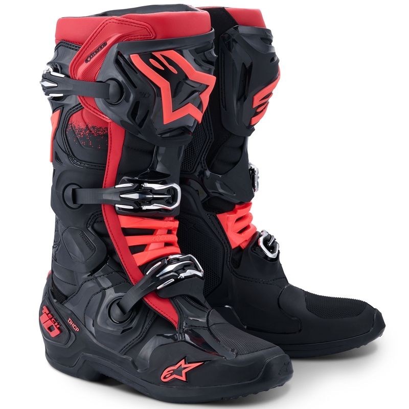 Boty na motorku Alpinestars Tech 10 černo-červené