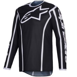Motokrosový dres Alpinestars Fluid Apex černo-šedý