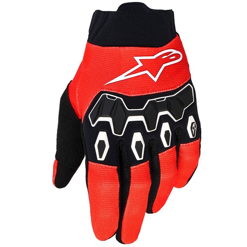 Dětské motokrosové rukavice Alpinestars Full Bore V2 Youth/Kids červeno-černo-bílé