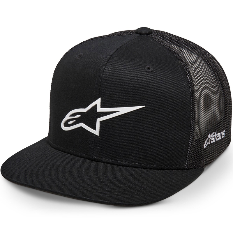 Kšiltovka Alpinestars 3D Ageless Trucker černo-bílá