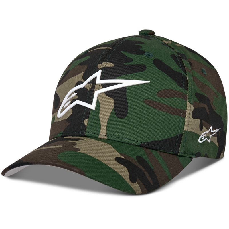 Kšiltovka Alpinestars Ageless Multi camo zelená