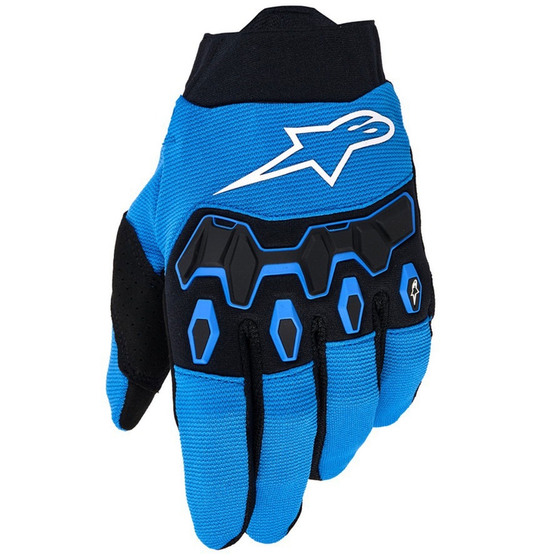 Dětské motokrosové rukavice Alpinestars Full Bore V2 Youth/Kids modro-černé