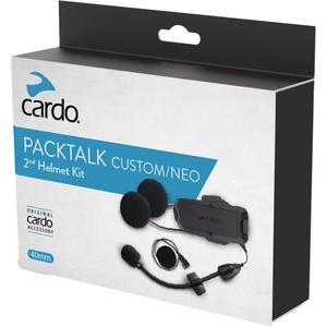 Bluetooth intercom CARDO PACKTALK CUSTOM/NEO audio sada