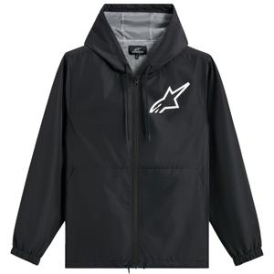 Bunda Alpinestars Speeder Chromium Windbreaker černo-bílá