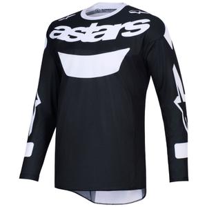 Motokrosový dres Alpinestars Racer Air Riway černo-bílý