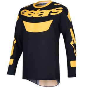 Motokrosový dres Alpinestars Racer Riway žluto-černý