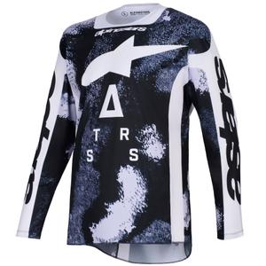 Motokrosový dres Alpinestars Racer Lahnd stupně šedi-camo