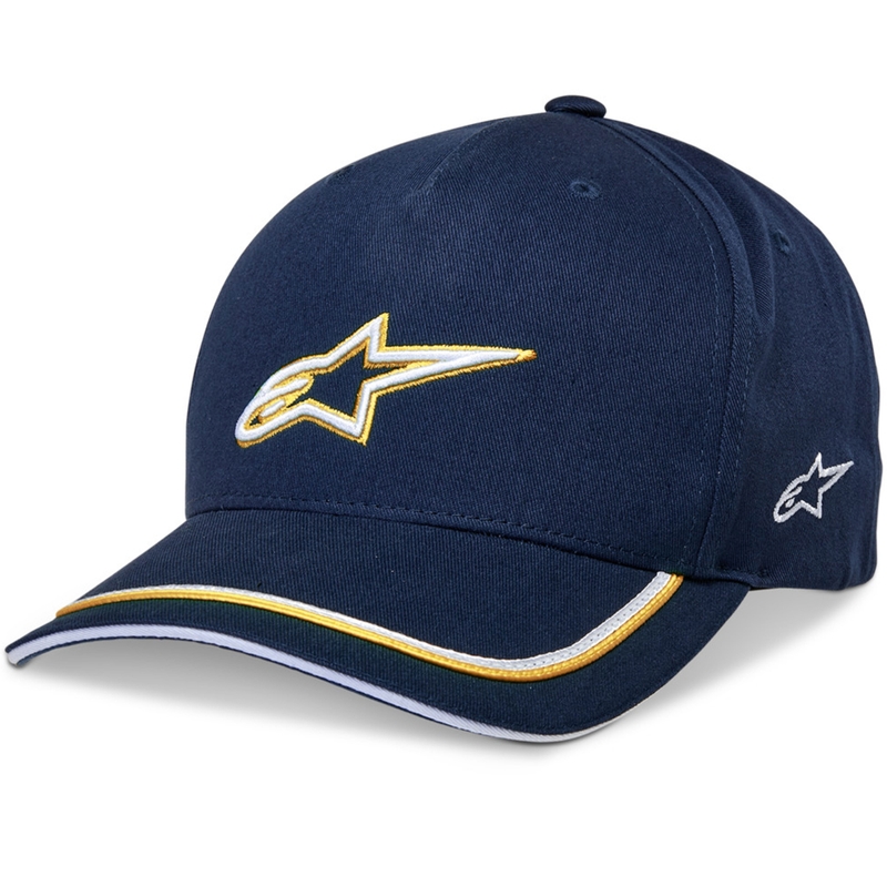 Kšiltovka Alpinestars Ascencion Snapback modro-zlatá