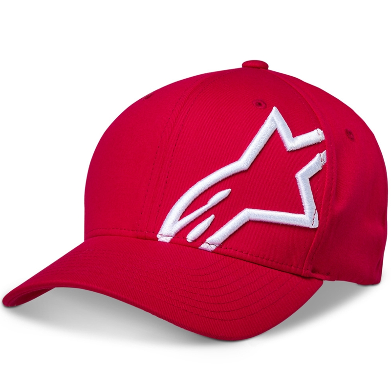 Kšiltovka Alpinestars Corp Shift 2 červeno-bílá