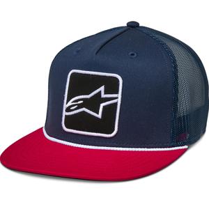 Kšiltovka Alpinestars Control modro-modro-červená