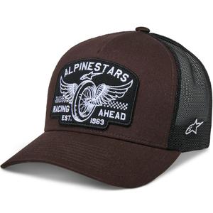 Kšiltovka Alpinestars Heritage Patch hnědo-černá