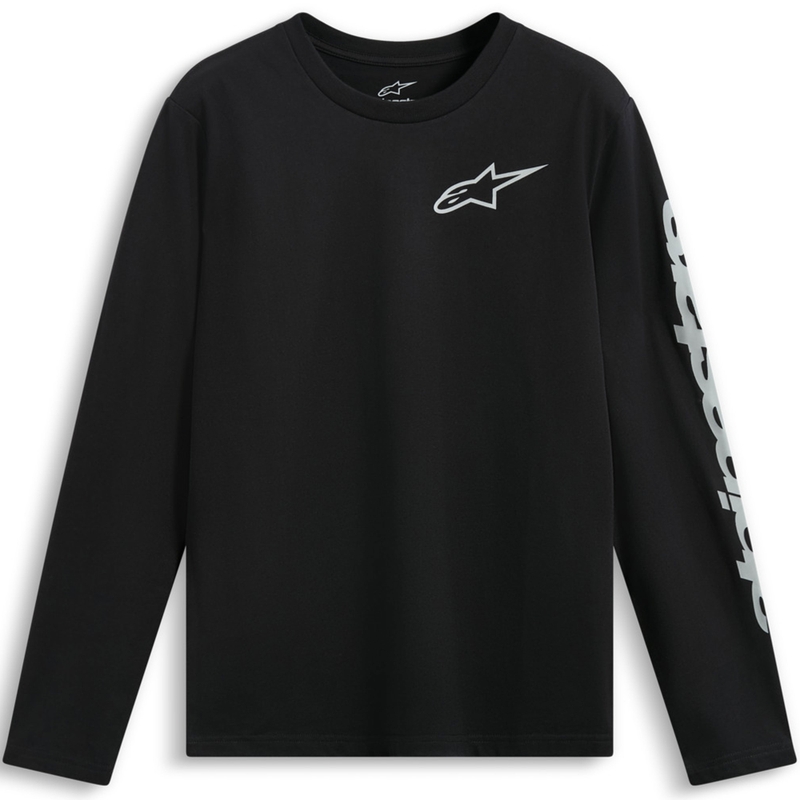 Tričko s dlouhým rukávem Alpinestars Trackside CSF černé