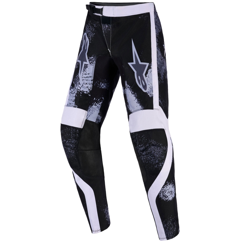Dětské motokrosové kalhoty Alpinestars Fluid Lahnd stupně šedo-camo