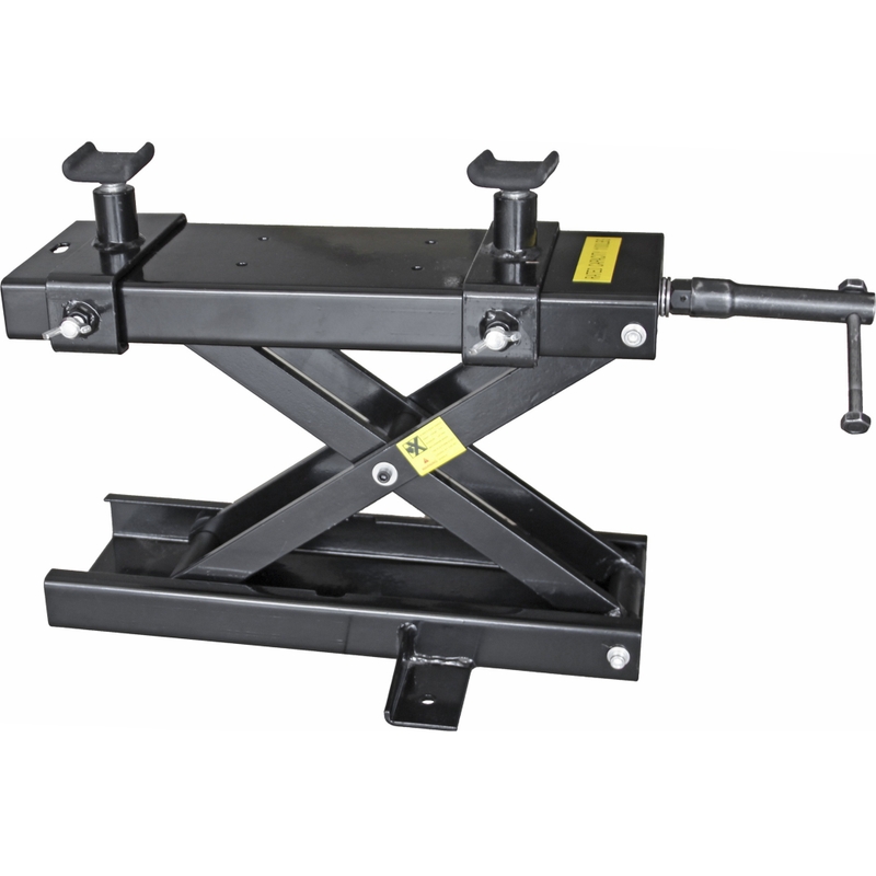 Jednoduchý zvedák na motocykly Q-TECH černý