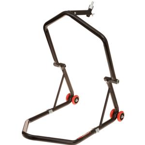 Stojan na motorku Q-TECH přední - do brýlí/zadní černý